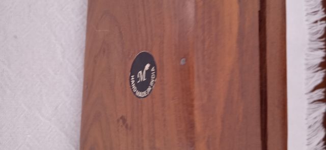 Scatola in legno intagliato - Portagioie