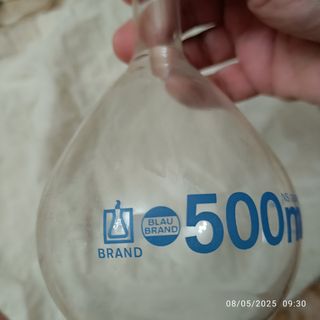 Matraccia in vetro da 500 ml