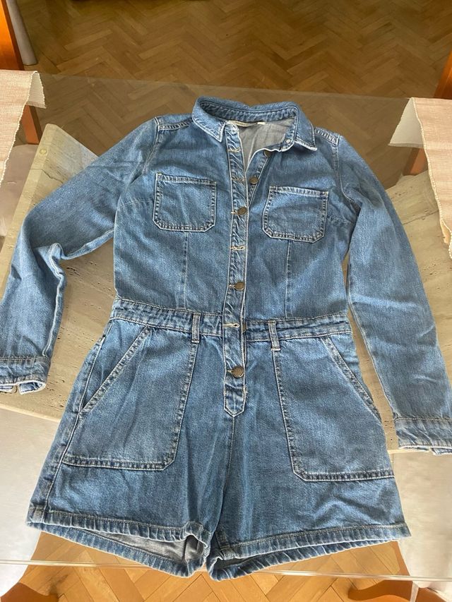 Mono vaquero mini - Azul