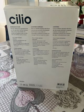 Cafetera Espresso Cilio Clásica