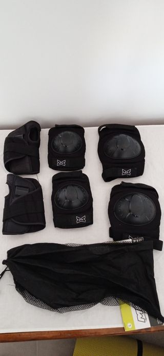 Patines en línea adulto+ protecciones