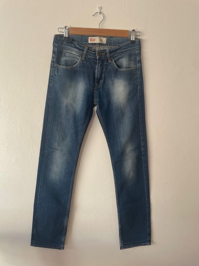 Vaqueros Levis 511 azul