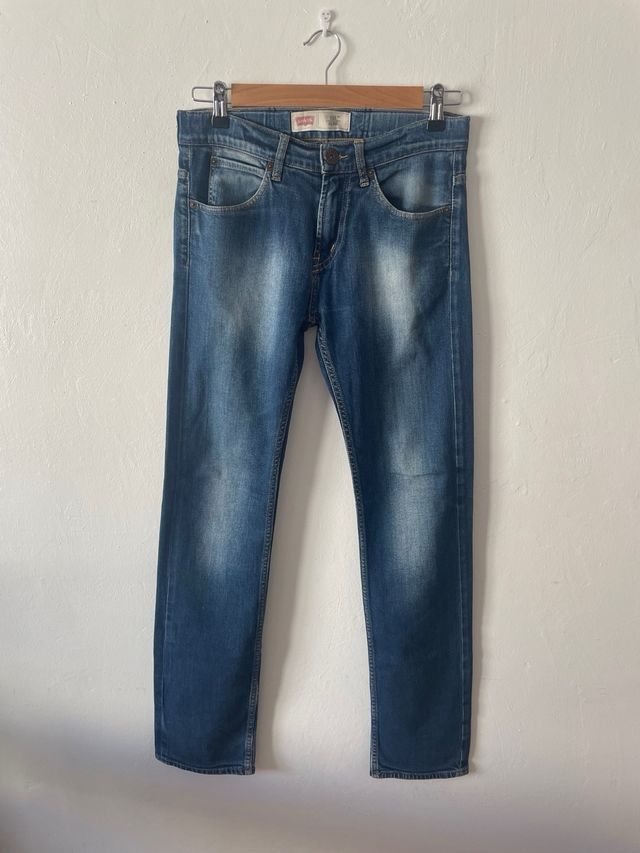 Vaqueros Levis 511 azul