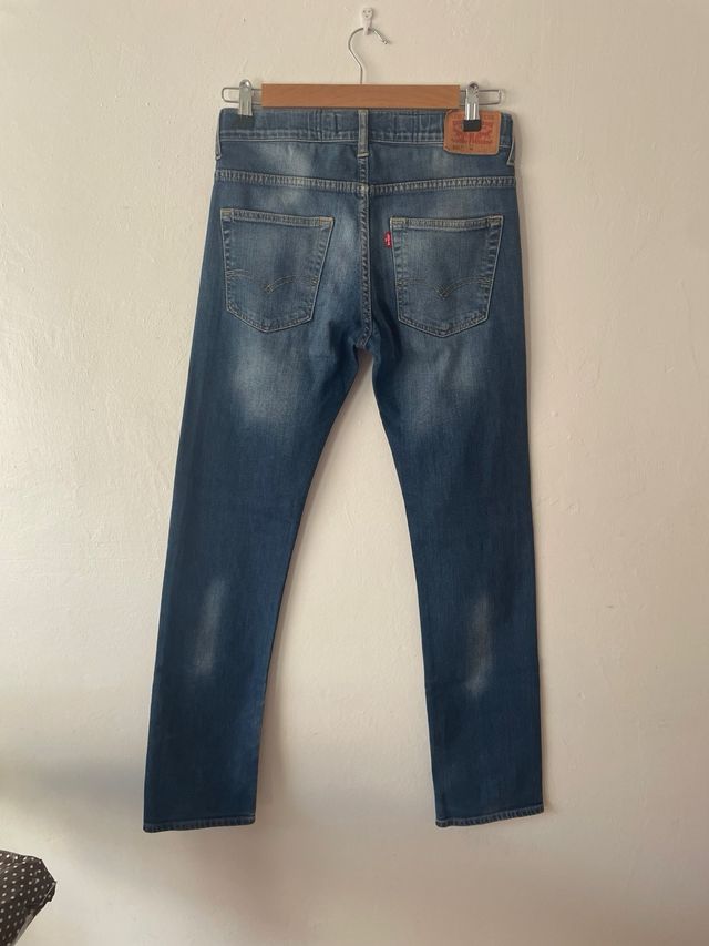 Vaqueros Levis 511 azul