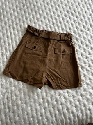 Falda pantalón Zara marrón
