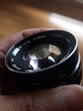 ULTIMO PRECIO!!! OBJETIVO OLYMPUS ZUIKO OM 35MM F2
