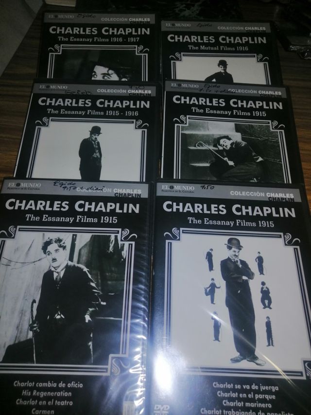 DVD col Charles Chaplin 