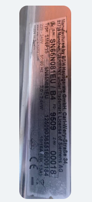 blocco di cestelli lavastoviglie siemens