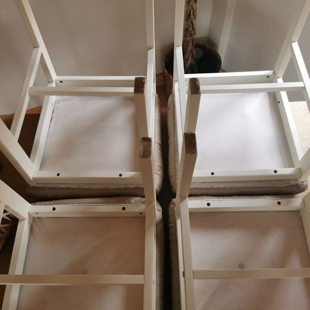 4 sillas de comedor estilo nórdico