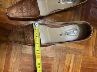 Zapatos mujer pitillos color cobrizo 38
