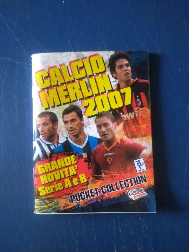 Album Calciatori Merlin 2007 vuoto