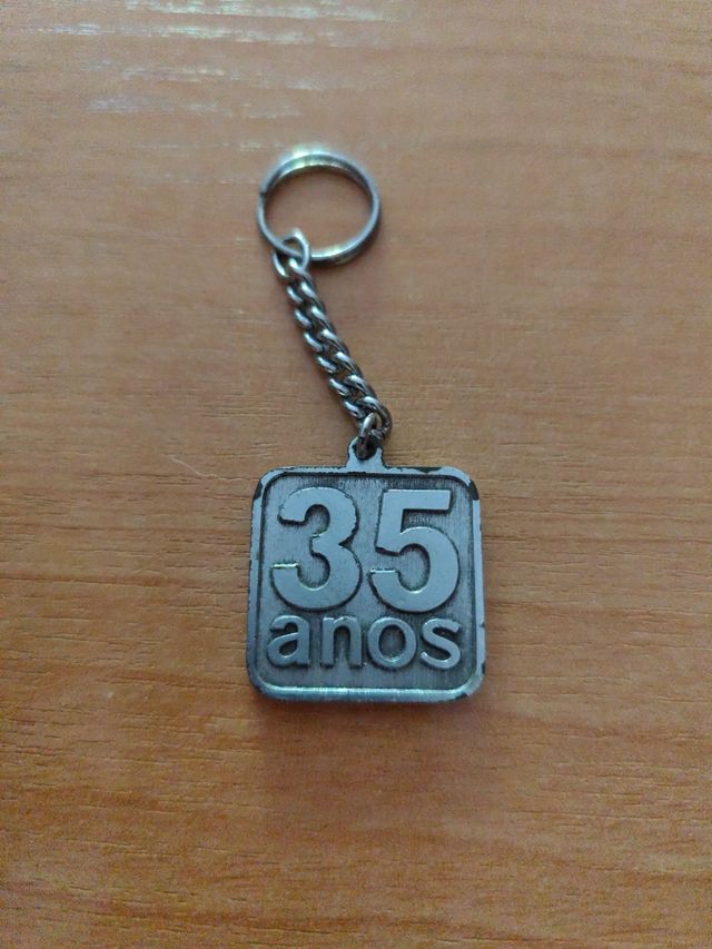 Llavero Banco Itaú 35 años