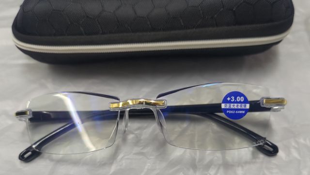 🆕 Gafas lectura +3 elegantes y estuche