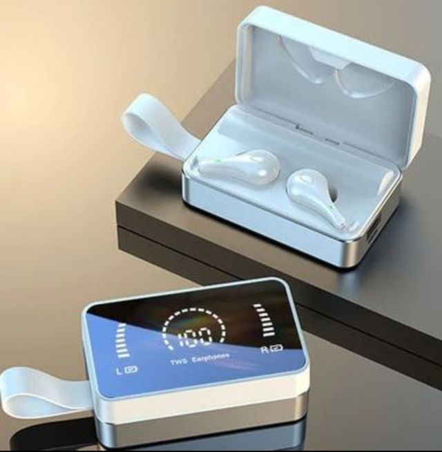 Auriculares inalámbricos y batería externa