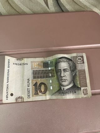 Banconota croata 10 Kuna 2001