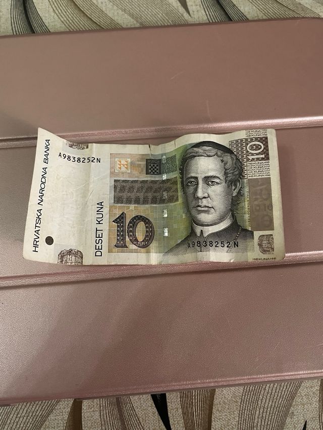 Banconota croata 10 Kuna 2001