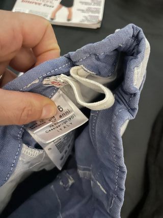 Set 3 paia di pantaloncini 6 anni