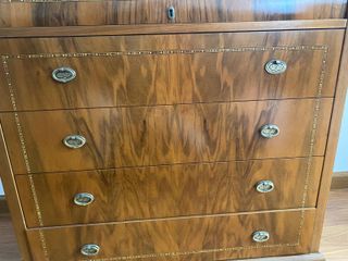 Mueble madera ingles cajonera + escritorio