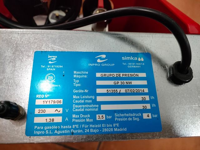 Grupo Presión IMPRO GP 30 NW 640513971