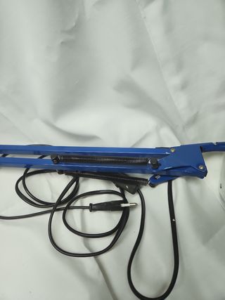 LÁMPARA PARA ESTUDIO FLEXO BRAZO.  AZUL