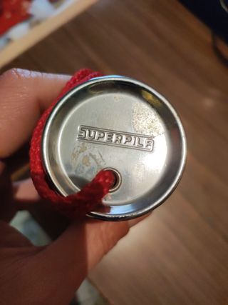 Torcia Superpile vintage anni '70