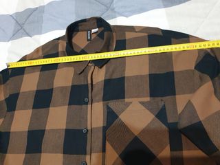 Camisa cuadros marrón-negro de 