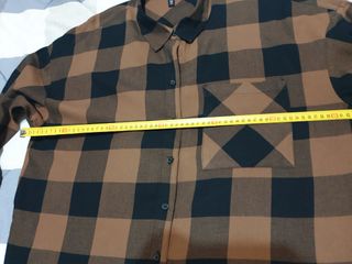Camisa cuadros marrón-negro de 