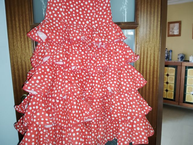 Traje de de flamenca