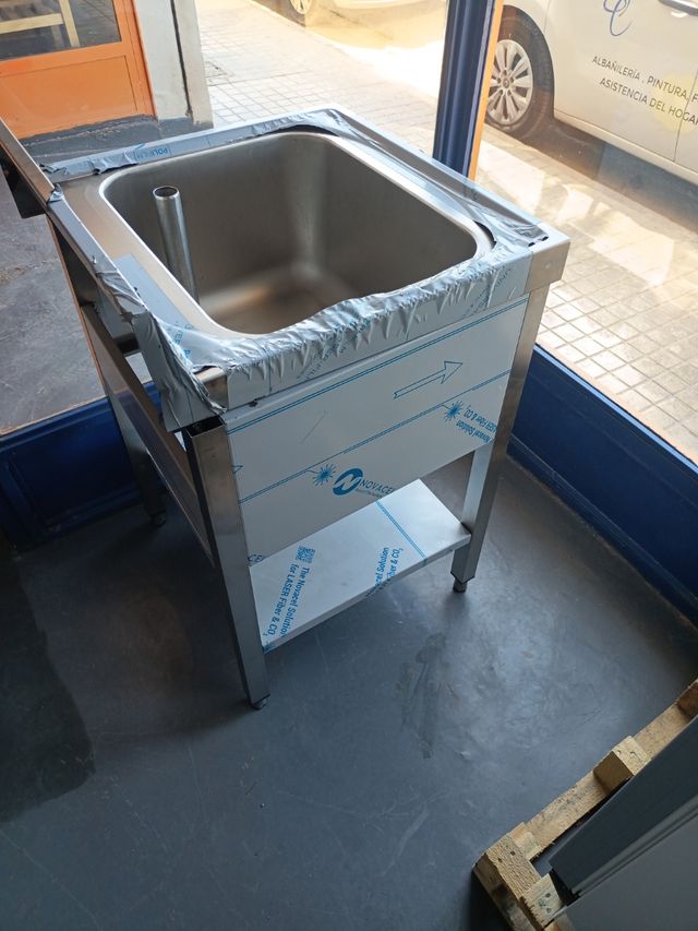 Fregadero acero inoxidable hostelería
Nuevo