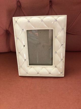 Cornice foto bianca - plastica