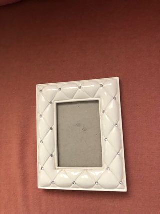 Cornice foto bianca - plastica