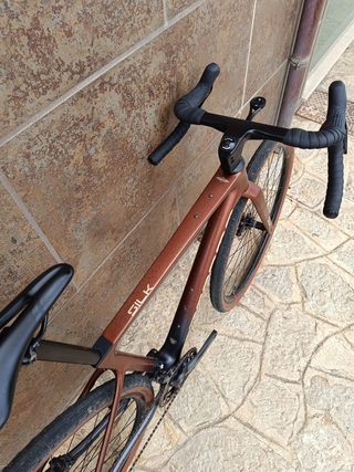 BICI MEGAMO SILK CARBONO SHIM GRX 2X12V 