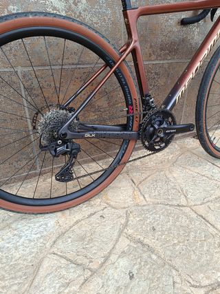 BICI MEGAMO SILK CARBONO SHIM GRX 2X12V 