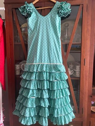 Traje Flamenca niña - Talla 14