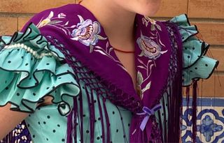 Traje Flamenca niña - Talla 14