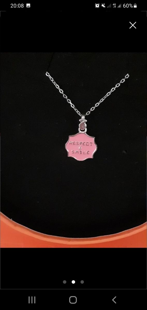 SOLO HOY TOUS ORIGINAL COLGANTE ROSA+CADENA LUXENT