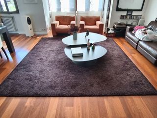 Alfombra Alpujarreña marrón - Lana