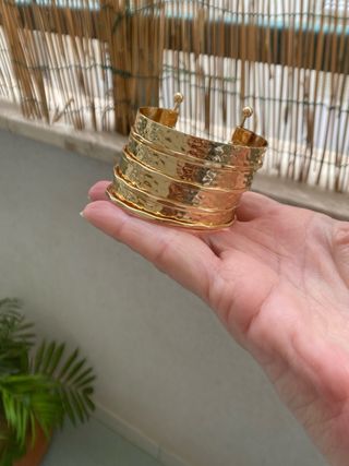 Bracciale schiava dorato