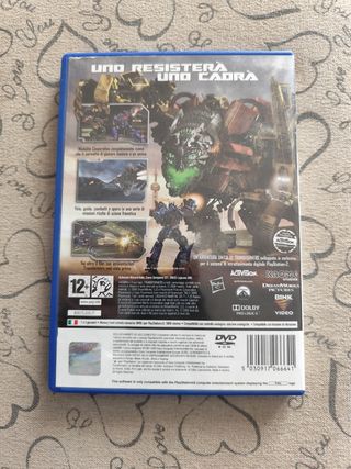 Transformers La vendetta del caduto PS2