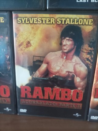 PELÍCULAS ACCIÓN LOTE ( RAMBO)