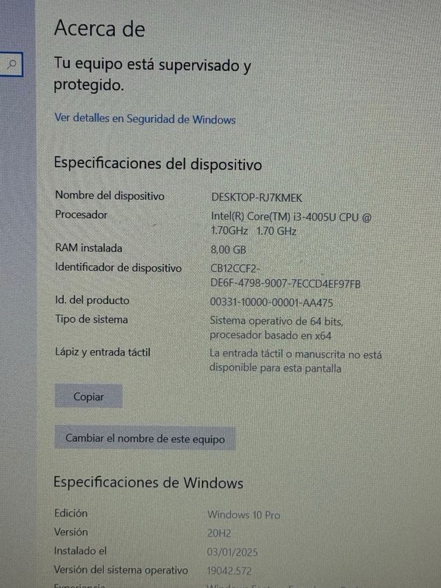 Asus NoteBook X540L i3 | 8GB | 240Gb SSD