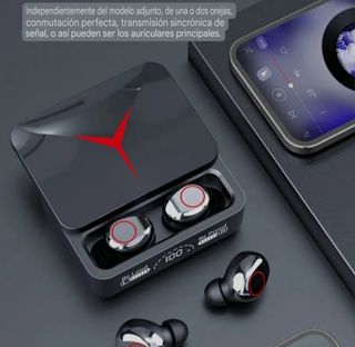Auriculares inalámbricos.