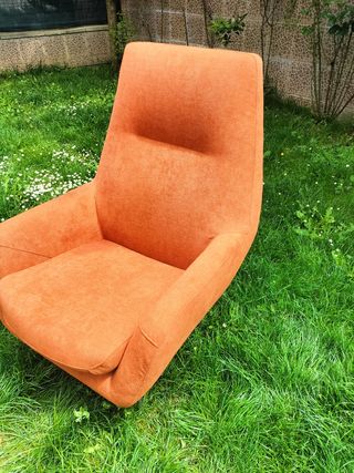 Sofa y butacas madera nordico , buen estado gener