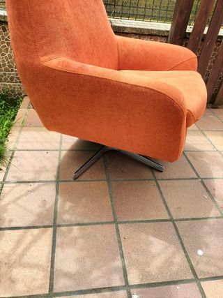 Sofa y butacas madera nordico , buen estado gener