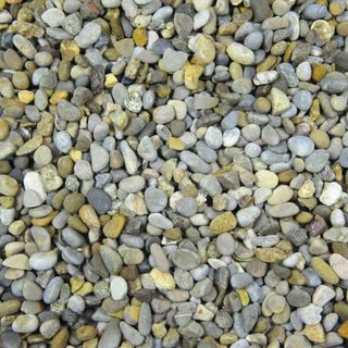 Saco 20 kg Gravilla Canto Rodado Amarilla 4/8 mm