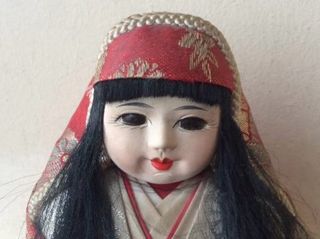 COPPIA DI BAMBOLE AMULETO DARUMA JAPAN