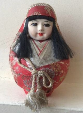 COPPIA DI BAMBOLE AMULETO DARUMA JAPAN