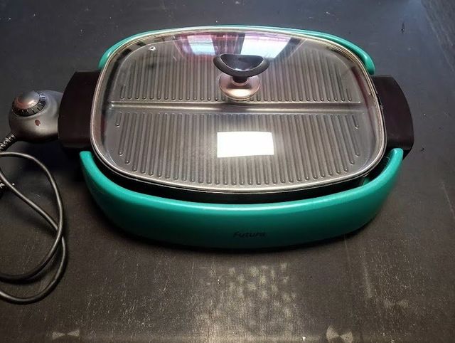 Grill elettrico doppio utilizzo 