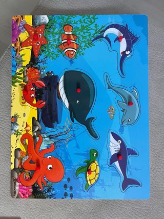 6 Puzzles infantiles - Como nuevos