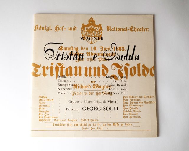 Libreto Tristan e Isolda, Georg Solti (DECCA)